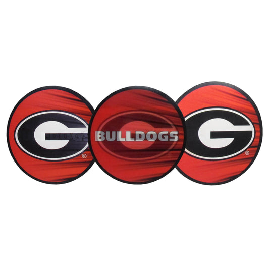 Georgia Bulldogs Lenticular Decal Outdoor Water Resistant - ToylandEU