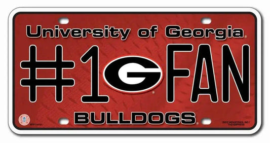  Georgia Bulldogs License Plate #1 Fan -  ToylandEU™