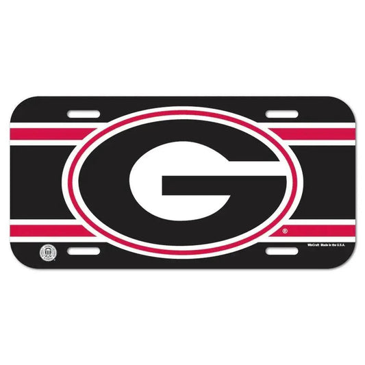  Georgia Bulldogs License Plate Plastic 6x12 Official -  ToylandEU™