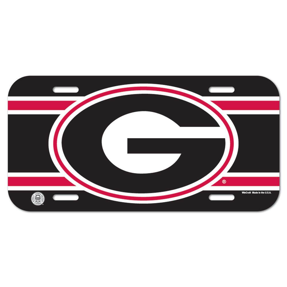 Georgia Bulldogs License Plate Plastic 6x12 Official - ToylandEU
