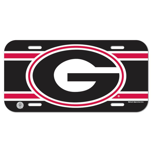 Georgia Bulldogs License Plate Plastic 6x12 Official - ToylandEU