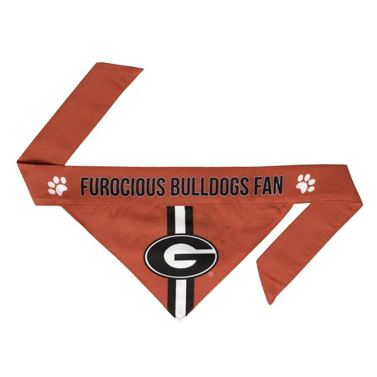  Georgia Bulldogs Pet Bandanna Size S Reversible Paisley -  ToylandEU™