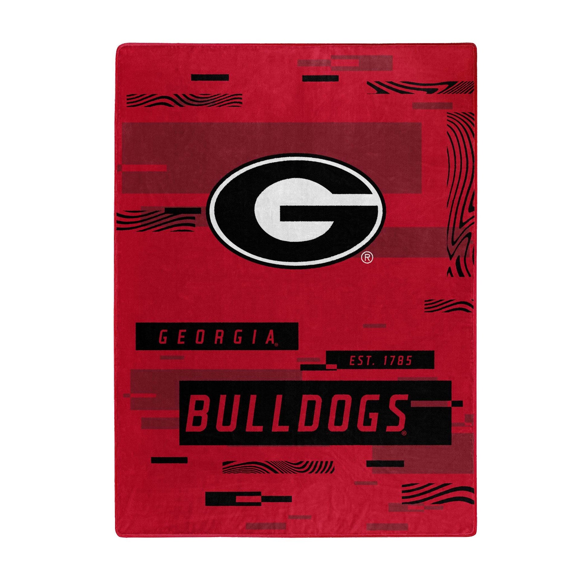 Georgia Bulldogs Raschel Blanket 60x80 Digital Design - ToylandEU