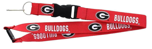  Georgia Bulldogs Red Lanyard With Breakaway Clip Aminco -  ToylandEU™