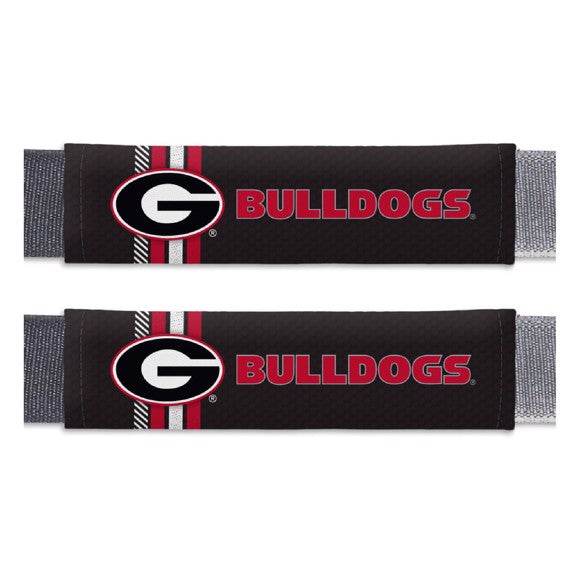 Georgia Bulldogs Seat Belt Pad Set Team Color Two Piece - ToylandEU