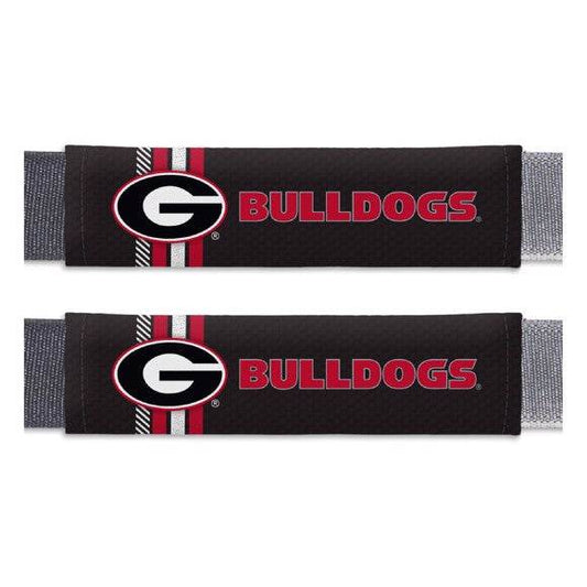 Georgia Bulldogs Seat Belt Pad Set Team Color Two Piece - ToylandEU
