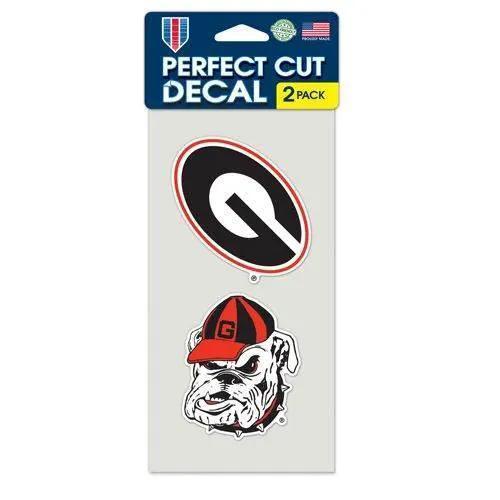  Georgia Bulldogs Set of 2 Die Cut Decals -  ToylandEU™
