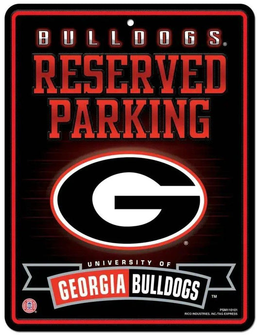  Georgia Bulldogs Sign Metal Parking -  ToylandEU™