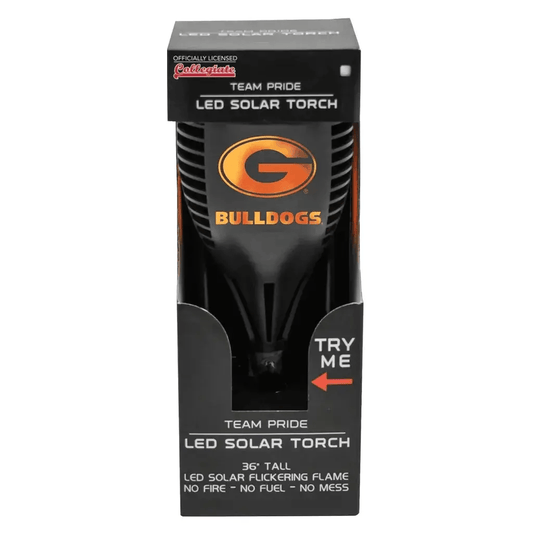  Georgia Bulldogs Solar Torch LED Outdoor Yard Lights -  ToylandEU™