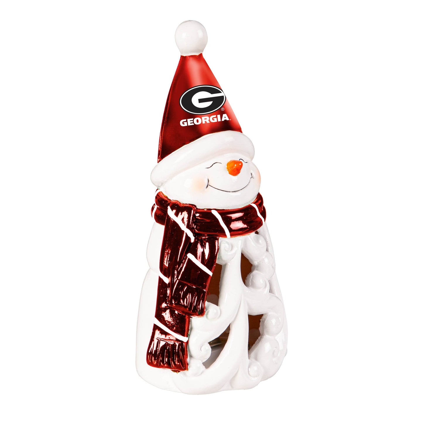 Georgia Bulldogs Statue 8 Inch LED Snowman Holiday Decor - ToylandEU