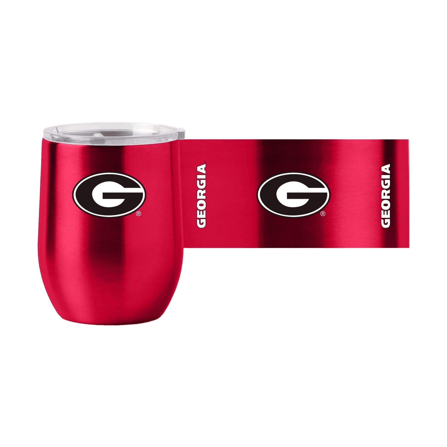 Georgia Bulldogs Travel Tumbler 16oz Stainless Steel Curved - ToylandEU