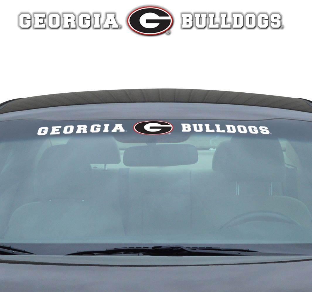 Georgia Bulldogs Windshield Decal 35x4 Durable Vinyl - ToylandEU