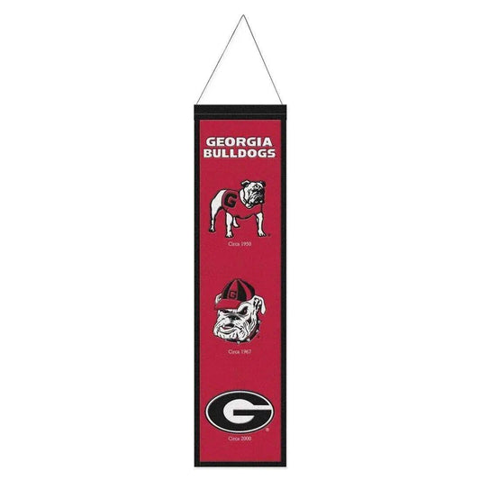  Georgia Bulldogs Wool Banner 8x32 Heritage Evolution Design -  ToylandEU™