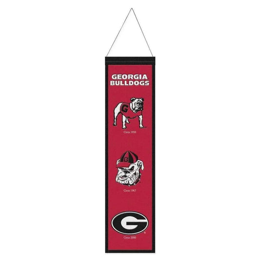  Georgia Bulldogs Wool Banner 8x32 Heritage Evolution Design -  ToylandEU™