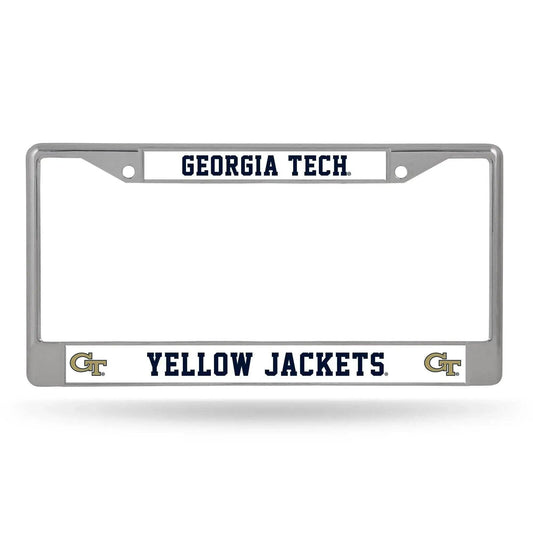  Georgia Tech Yellow Jackets Chrome License Plate Frame -  ToylandEU™