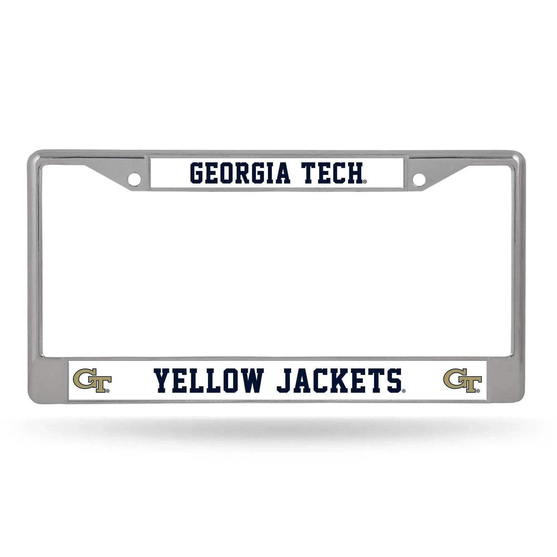  Georgia Tech Yellow Jackets Chrome License Plate Frame -  ToylandEU™