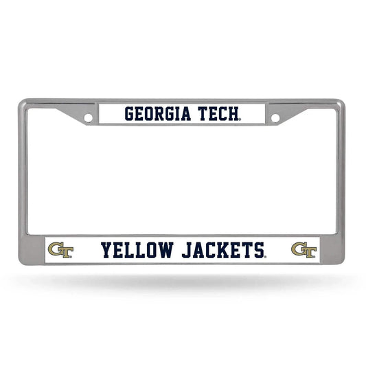  Georgia Tech Yellow Jackets Chrome License Plate Frame -  ToylandEU™