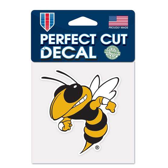 Georgia Tech Yellow Jackets Decal 4x4 Perfect Cut Color - ToylandEU