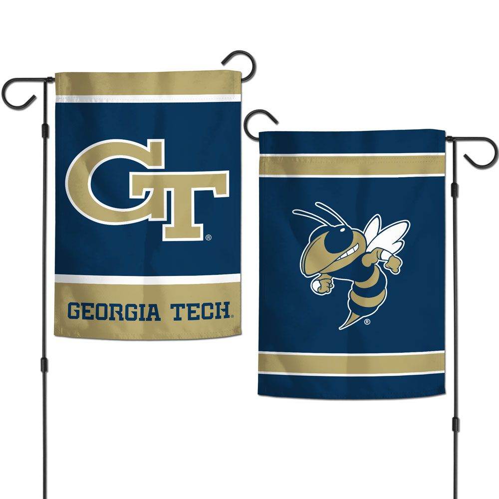 Georgia Tech Yellow Jackets Garden Flag 12x18 Two Sided - ToylandEU