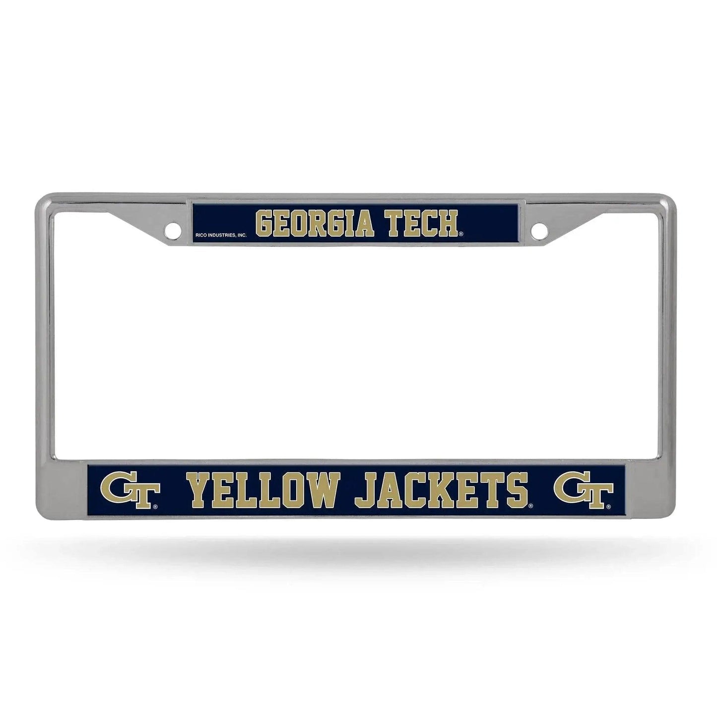  Georgia Tech Yellow Jackets License Plate Frame Chrome -  ToylandEU™