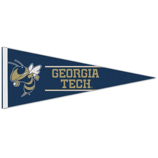 Georgia Tech Yellow Jackets Pennant 12x30 Premium Style - ToylandEU