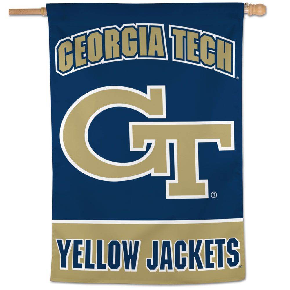 Georgia Tech Yellow Jackets Vertical Banner 28x40 Flag - ToylandEU