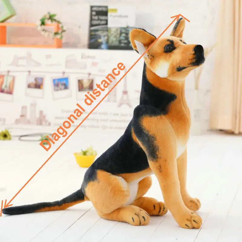 German Shepherd Plush Toy Dog Stuffed Animal Gift For Kids - ToylandEU