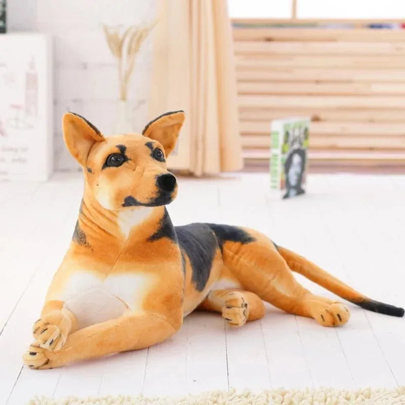 German Shepherd Plush Toy Dog Stuffed Animal Gift For Kids - ToylandEU