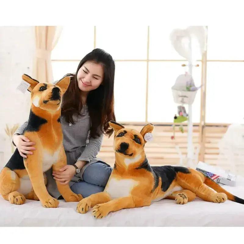  German Shepherd Plush Toy Gift For Kids Soft Durable -  ToylandEU™