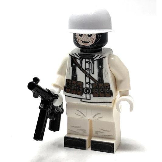 Custom Lego WW2 Winter Soldier Figure With MP40 Display Ready Lego Parts Figure - ToylandEU