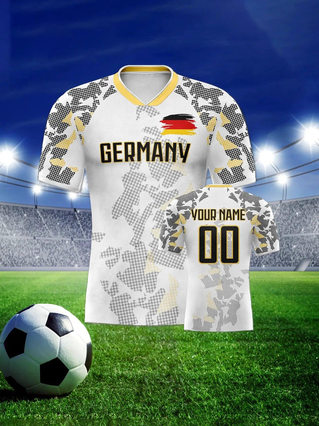  Germany National Team Soccer Jersey Personalized Name -  ToylandEU™