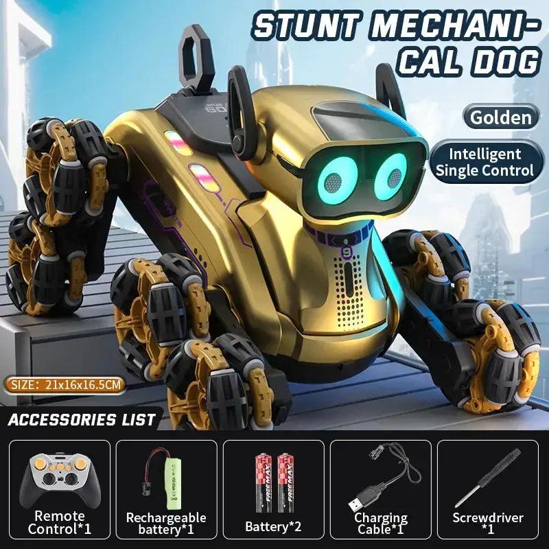  Gesture Control RC Robot Dog Dancing Eight Wheel Stunts -  ToylandEU™