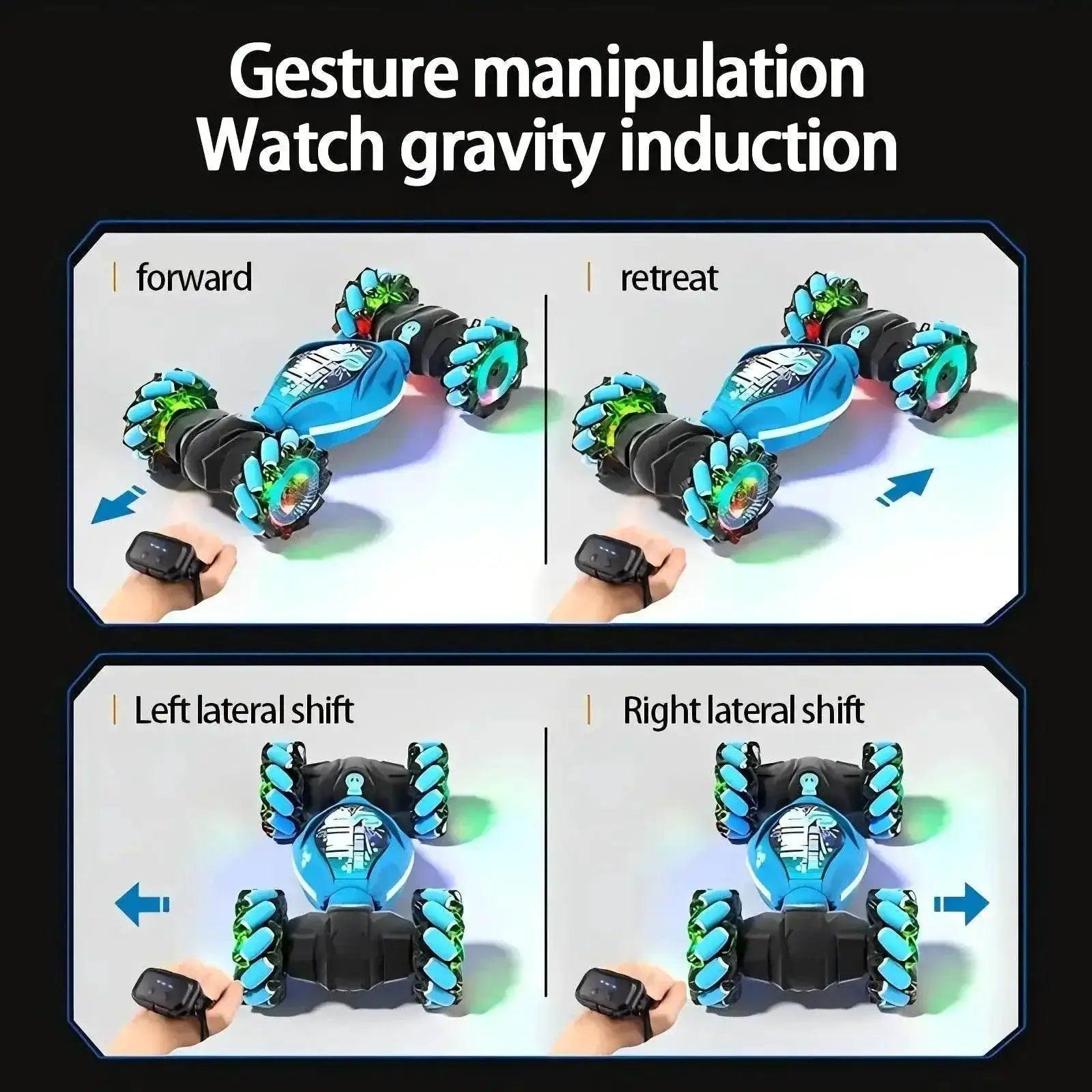  Gesture-Controlled Morphing Off-Road Stunt Car for Kids - Rechargeable Four-Wheel Drive Adventure Vehicle -  ToylandEU™