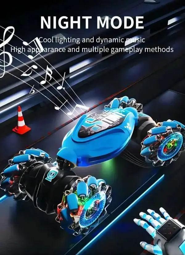  Gesture-Controlled Morphing Off-Road Stunt Car for Kids - Rechargeable Four-Wheel Drive Adventure Vehicle -  ToylandEU™