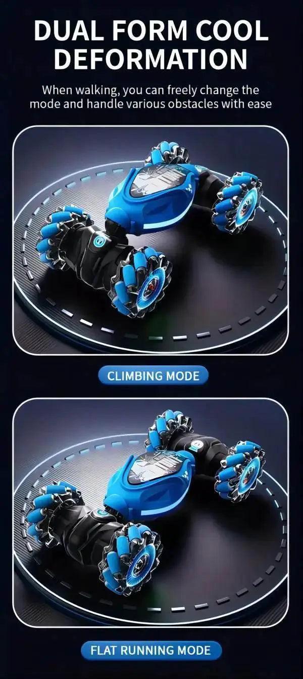  Gesture-Controlled Morphing Off-Road Stunt Car for Kids - Rechargeable Four-Wheel Drive Adventure Vehicle -  ToylandEU™