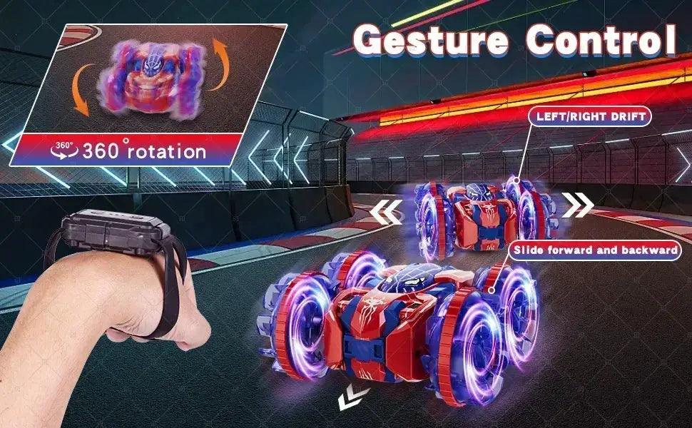  Gesture Sensing RC Stunt Car 360 Rotation Lights -  ToylandEU™