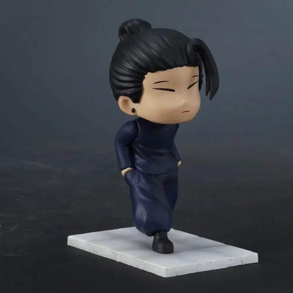 Geto Suguru & Satoru Gojo Mini Chibi Action Figure, Anime Jujutsu Kaisen Figurines PVC Statue - ToylandEU