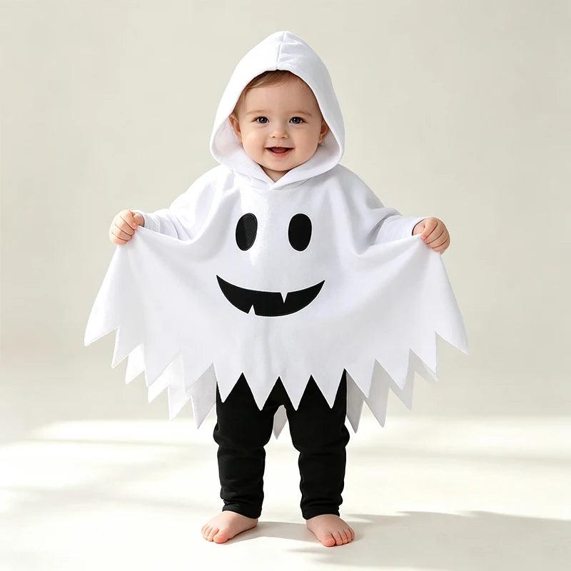 Ghost Costume | Patchwork Poncho | Toylandeu™