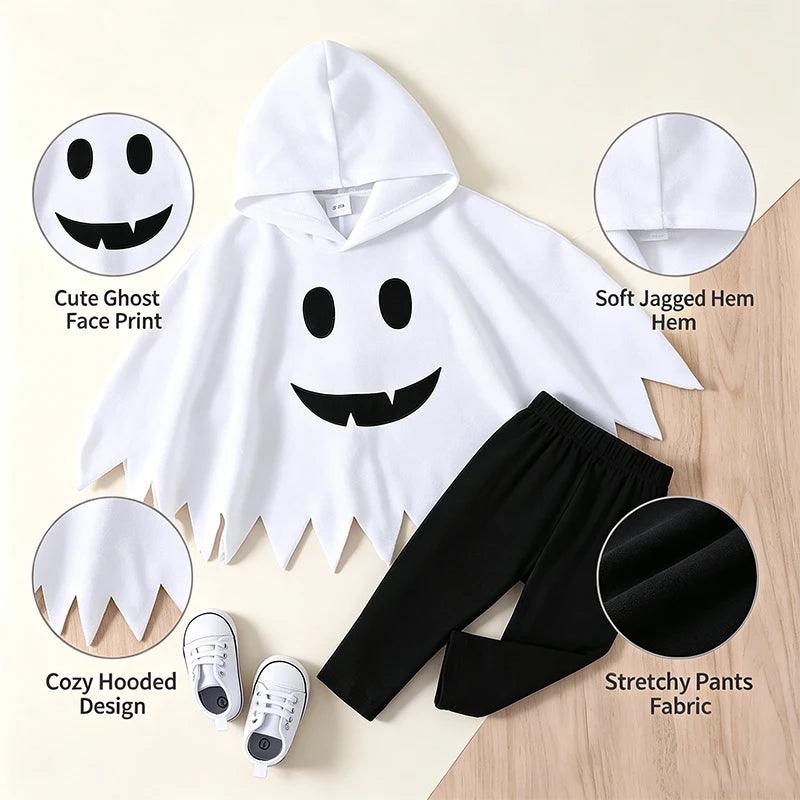 Ghost Costume | Patchwork Poncho | Toylandeu™