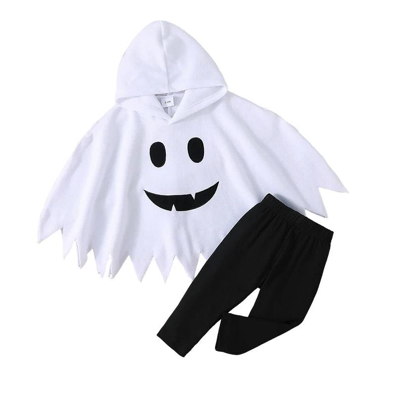 Ghost Costume | Patchwork Poncho | Toylandeu™