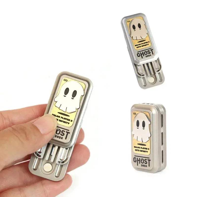 Ghost Fidget Slider Metal Toy for Anxiety Relief and Focus - ToylandEU