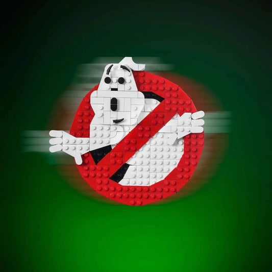  LEGO Ghost Hunters Logo Brick Set With White Ghost -  ToylandEU™