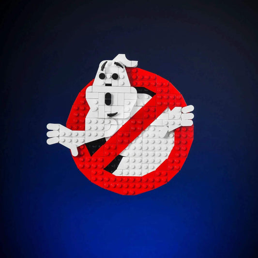  LEGO Ghost Hunters Logo Brick Set With White Ghost -  ToylandEU™