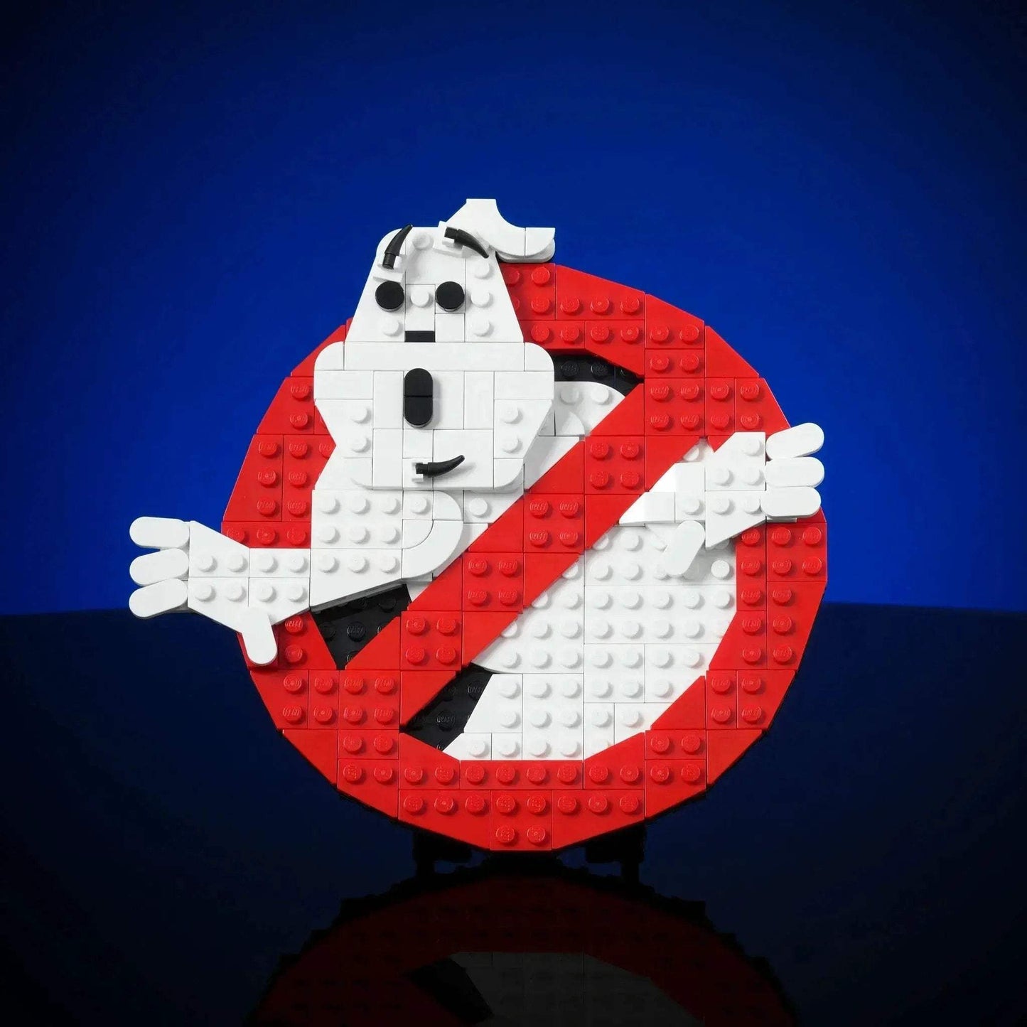 LEGO Ghost Hunters Logo Brick Set With White Ghost Detail - ToylandEU