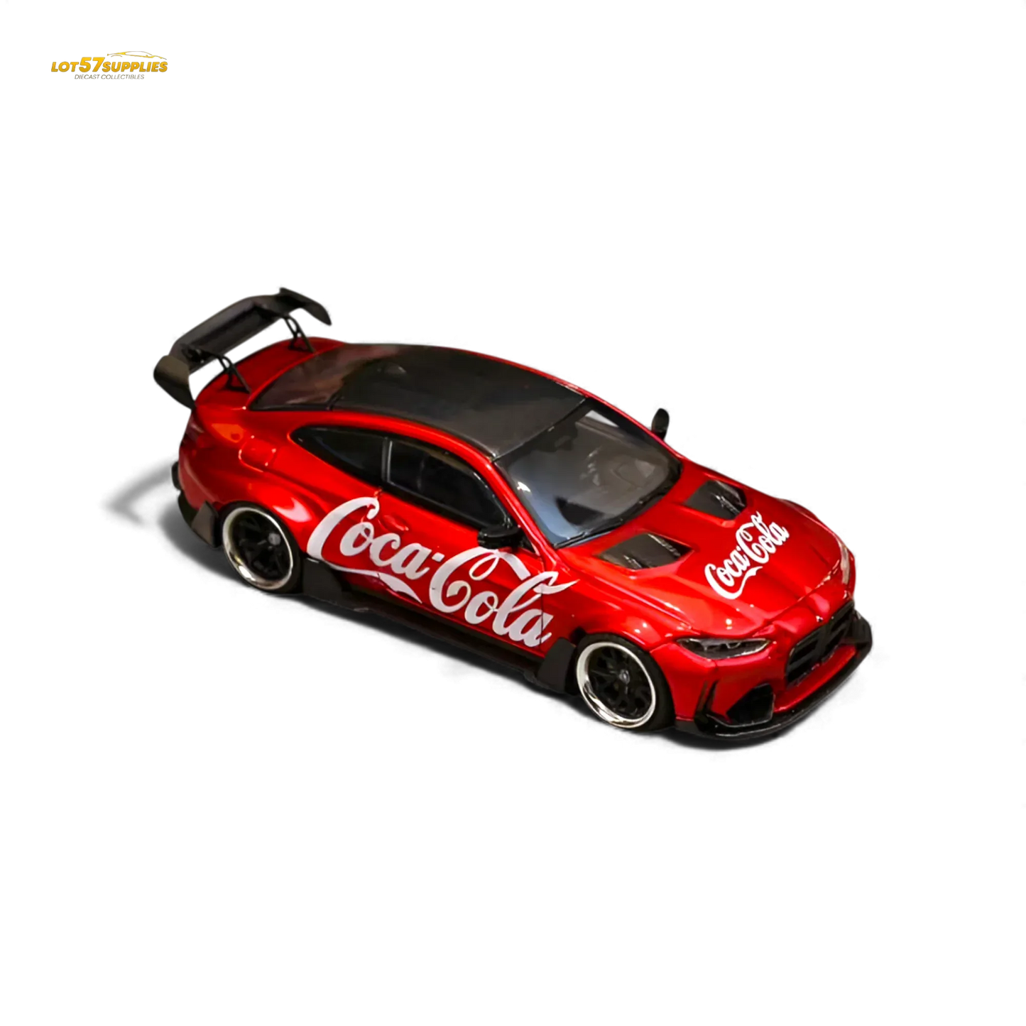 BMW G82 M4 Diecast Wide Body Coca Cola Model Edition - ToylandEU