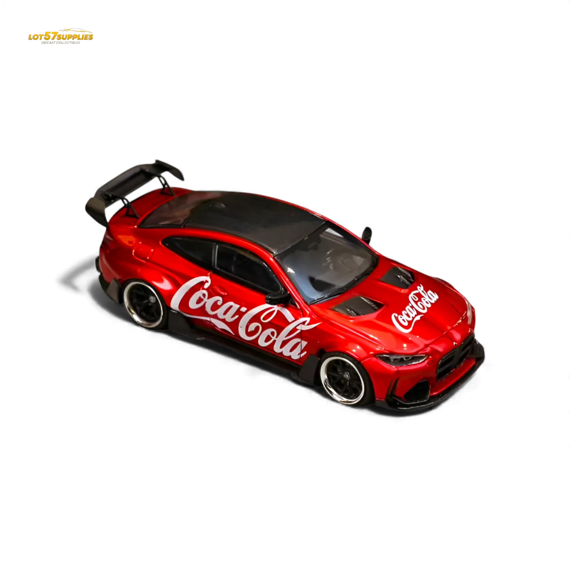 BMW G82 M4 Diecast Wide Body Coca Cola Model Edition - ToylandEU
