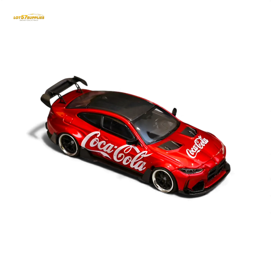  BMW G82 M4 Diecast Wide Body Coca Cola 1 64 Scale -  ToylandEU™