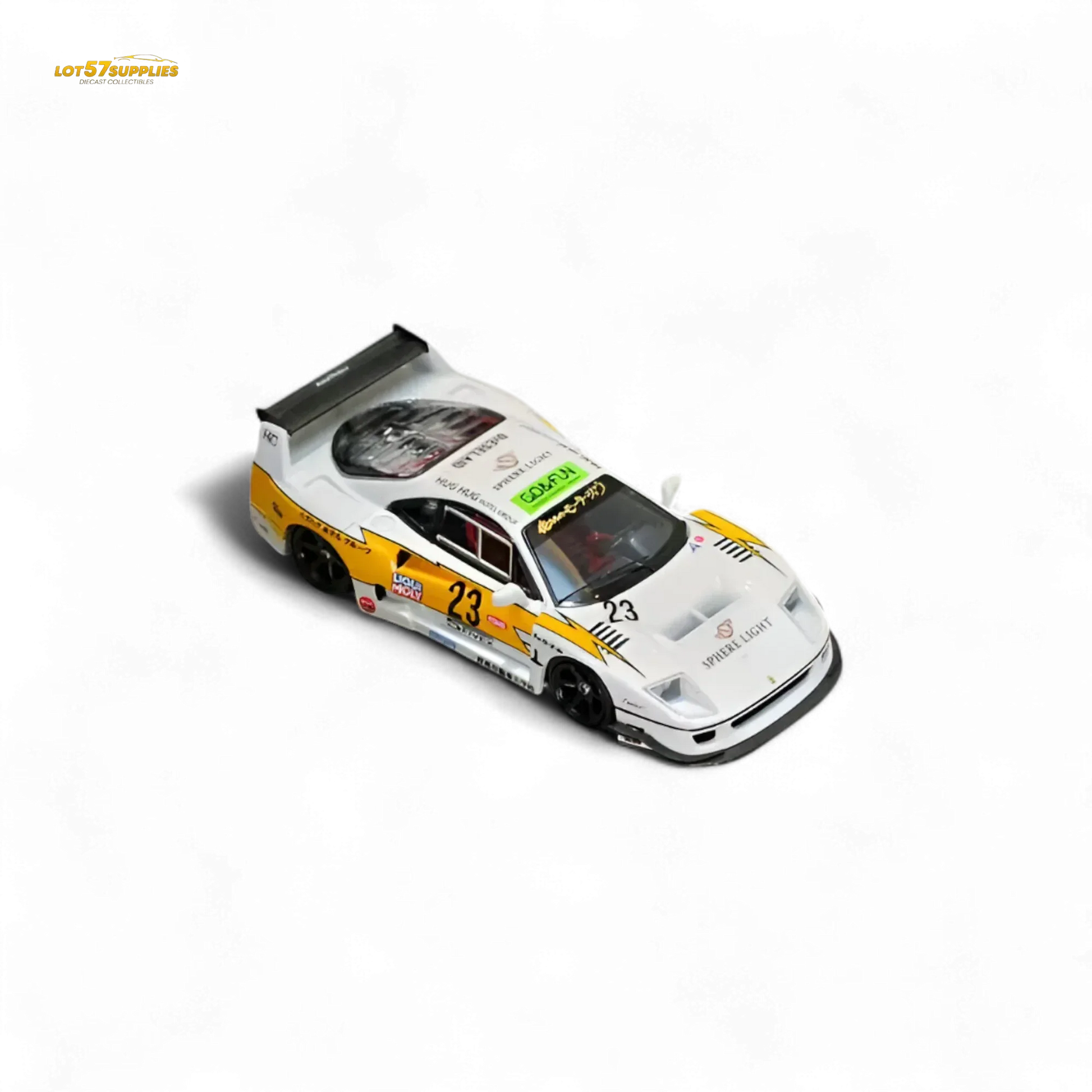 Ghost Player LBWK F40 Yellow Flash #23 1:64 - ToylandEU