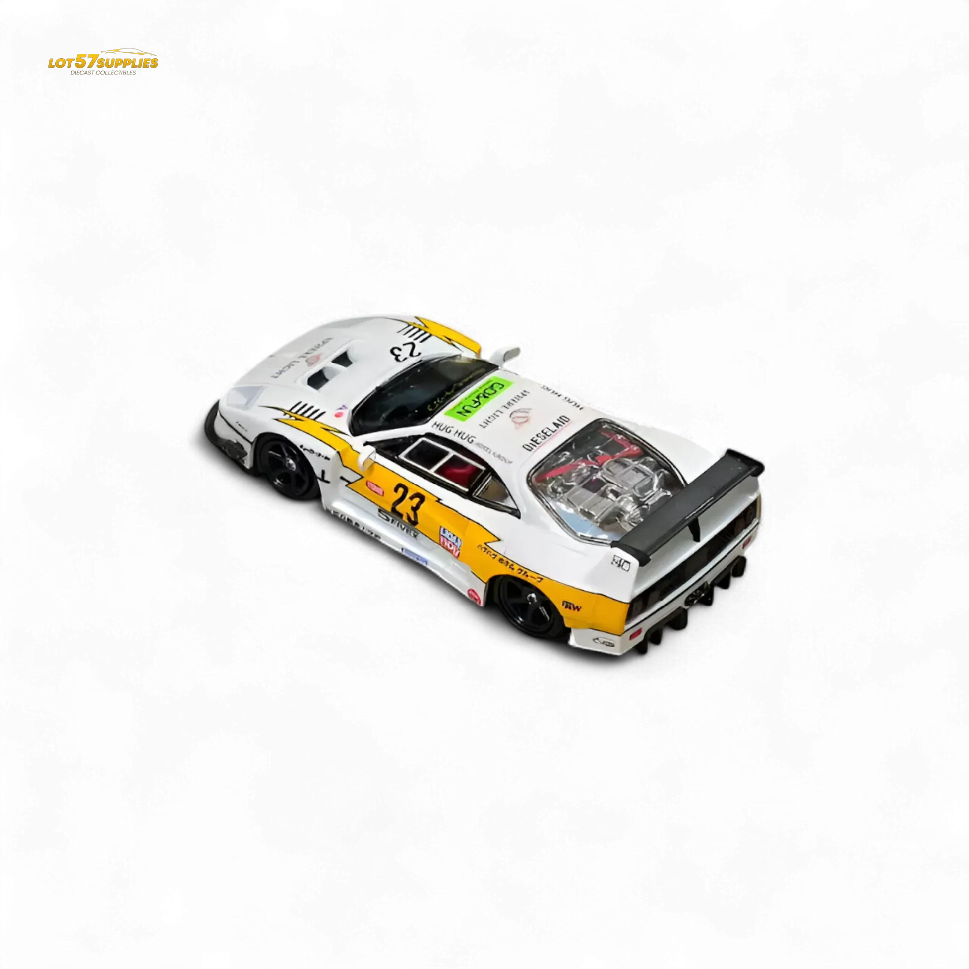 Ghost Player LBWK F40 Yellow Flash #23 1:64 - ToylandEU