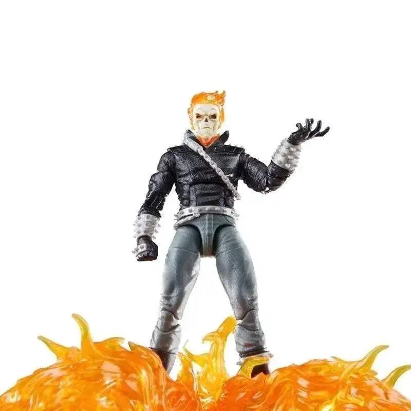 Ghost Rider 85th Anniversary Marvel Legends Action Figure With Motorcycle - ToylandEU